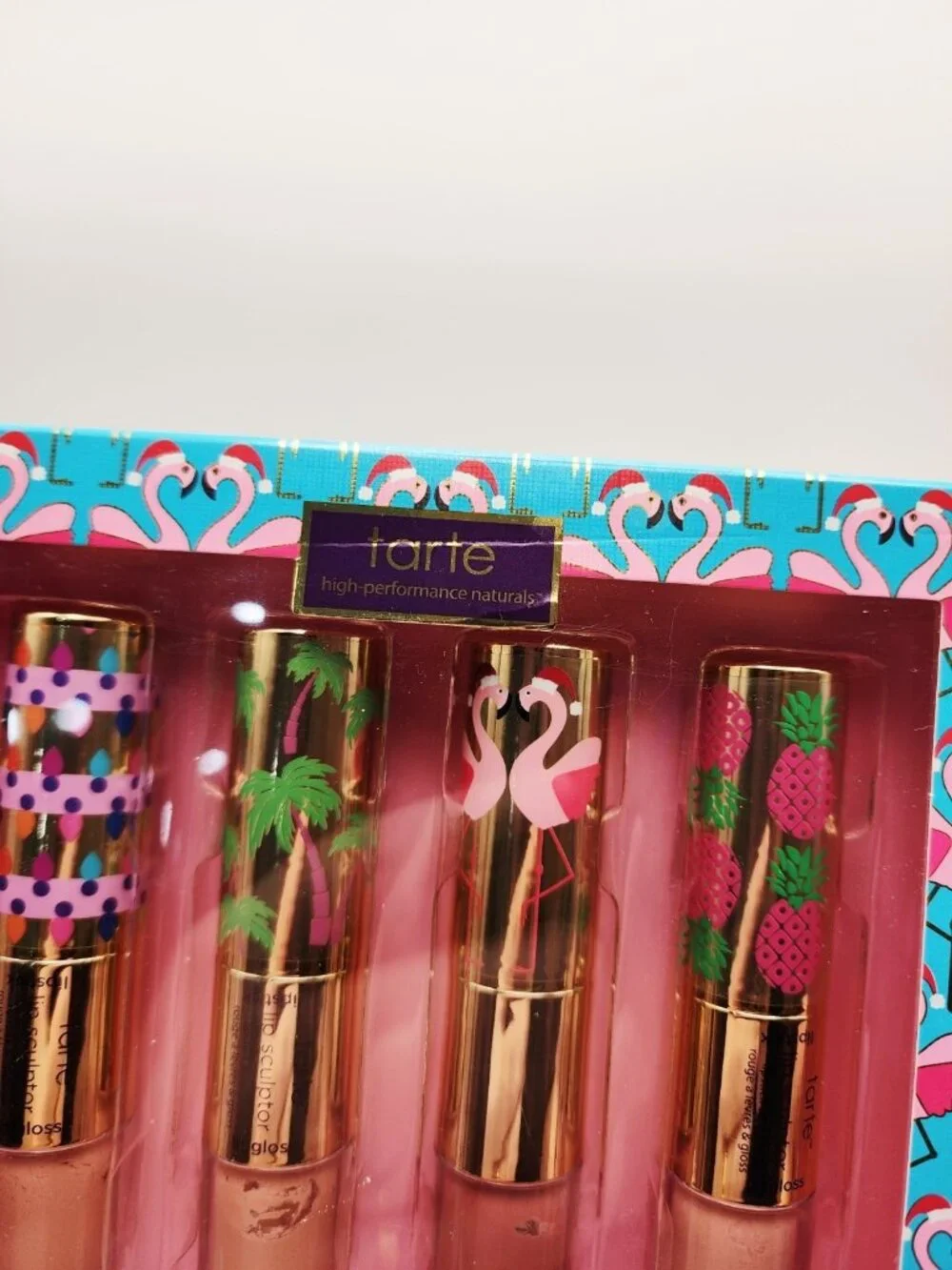 Tarte Lip Ornaments Lipstick & Lipgloss 4-Piece Gift Set